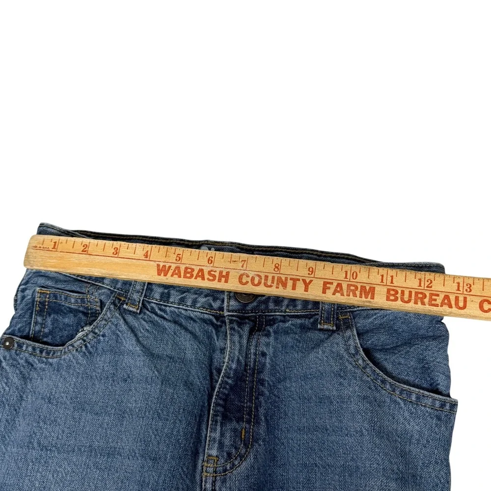 OshKosh Bgosh Kids Blue Jeans Classic Straight Leg Medium Wash Size 7H Husky